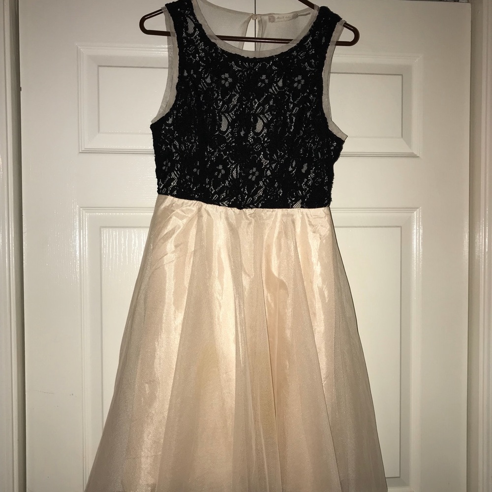 Altar’d State Black and Cream Dress - Picture 1 of 2